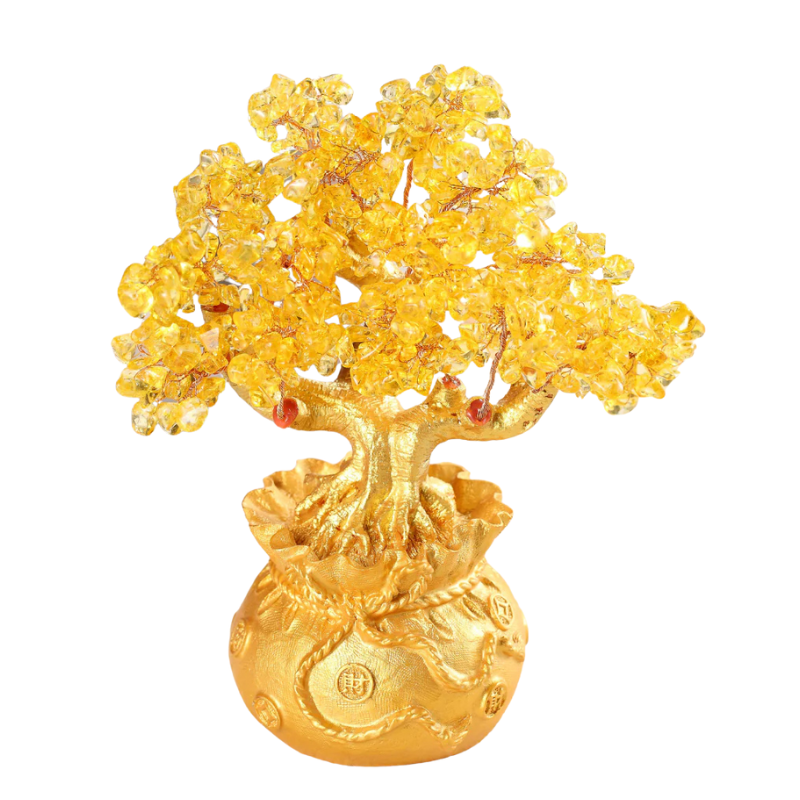 Citrine Feng Shui Money Tree